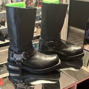 Harley-Davidson Women’s Black Leather Boots